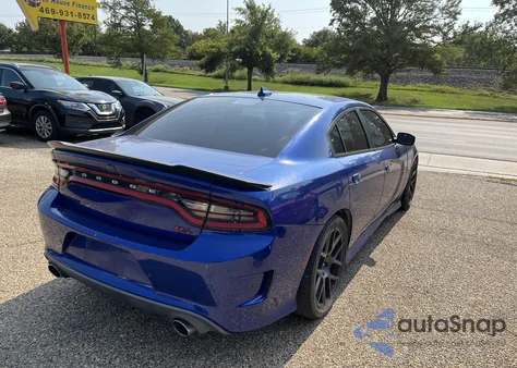 2018 Dodge Charger R/T Scat Pack Rwd from USA, damaged, VIN 2C3CDXGJ2JH188031